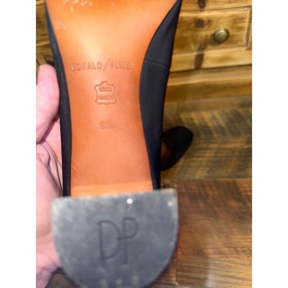 Donald Pliner Corin Square Toe Pumps Heels w/a Mirror Heel RandSize 9.5 - Picture 14 of 16